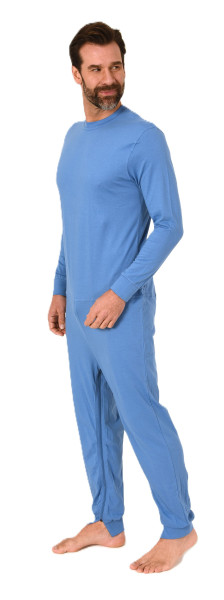 Pflegeoverall unisex lang mit Bein- und Rücken-RV
