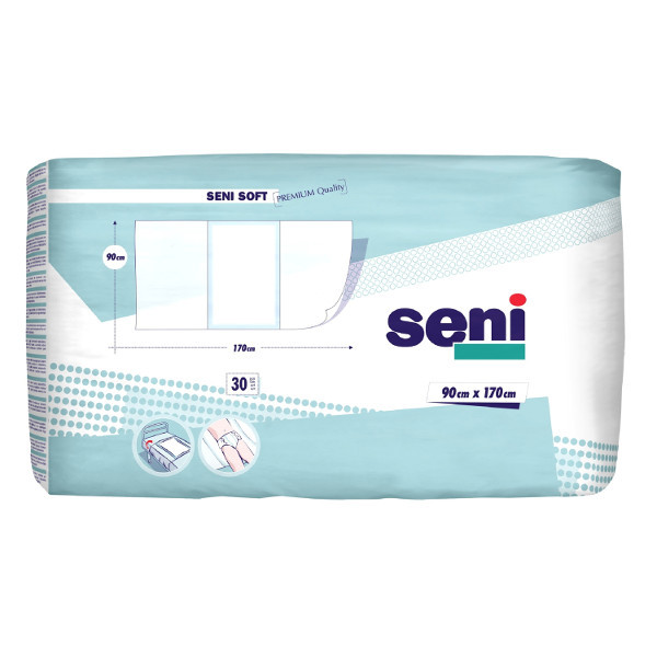 Seni Soft Krankenunterlagen mit Seitenflügeln