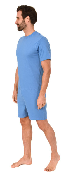 Pflegeoverall unisex kurz mit Bein- und Rücken-RV