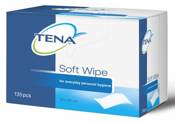 Tena Soft Wipe, 19 x 30 cm