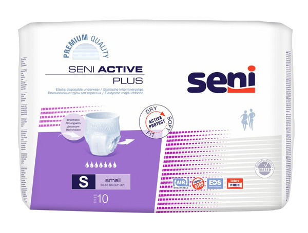 Seni Active Plus Small, 8 x 10 Stk.