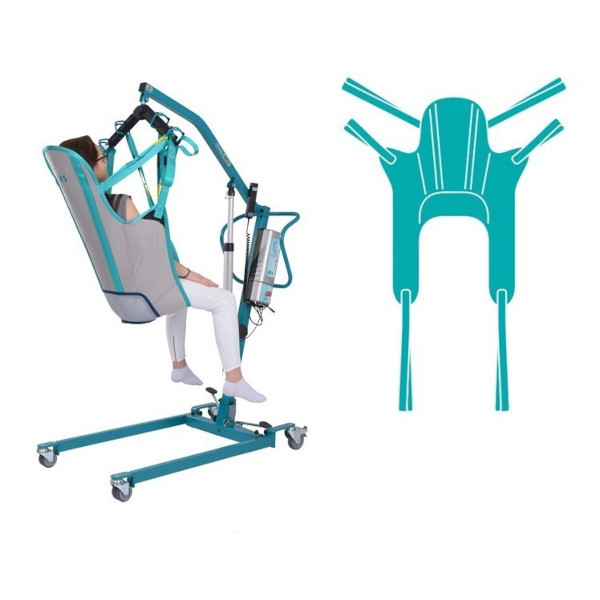 AKS Standardgurt mit Rückenverstärkung und integrierter Kopfstütze