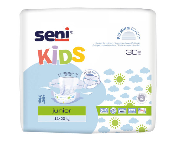 Seni Kids Junior 11 - 25 kg, 5x30 Stk.