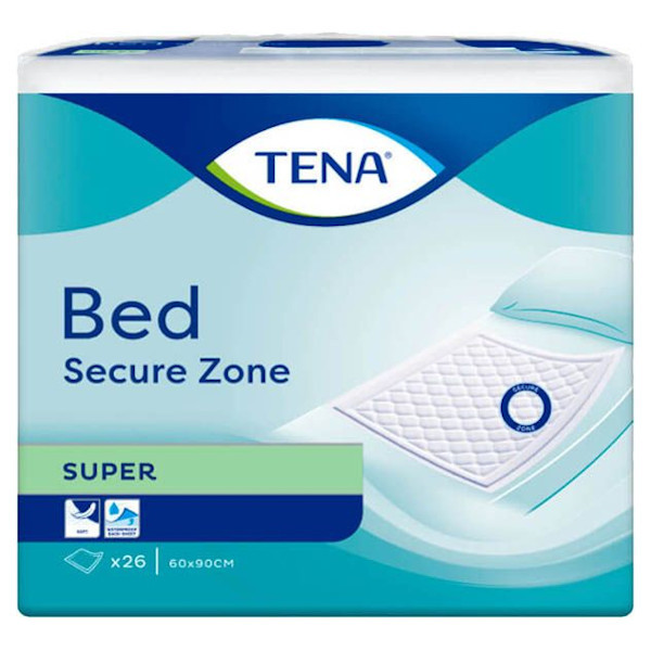 TENA Bed Super Krankenunterlagen (60x90cm), 3 x 26 Stk.